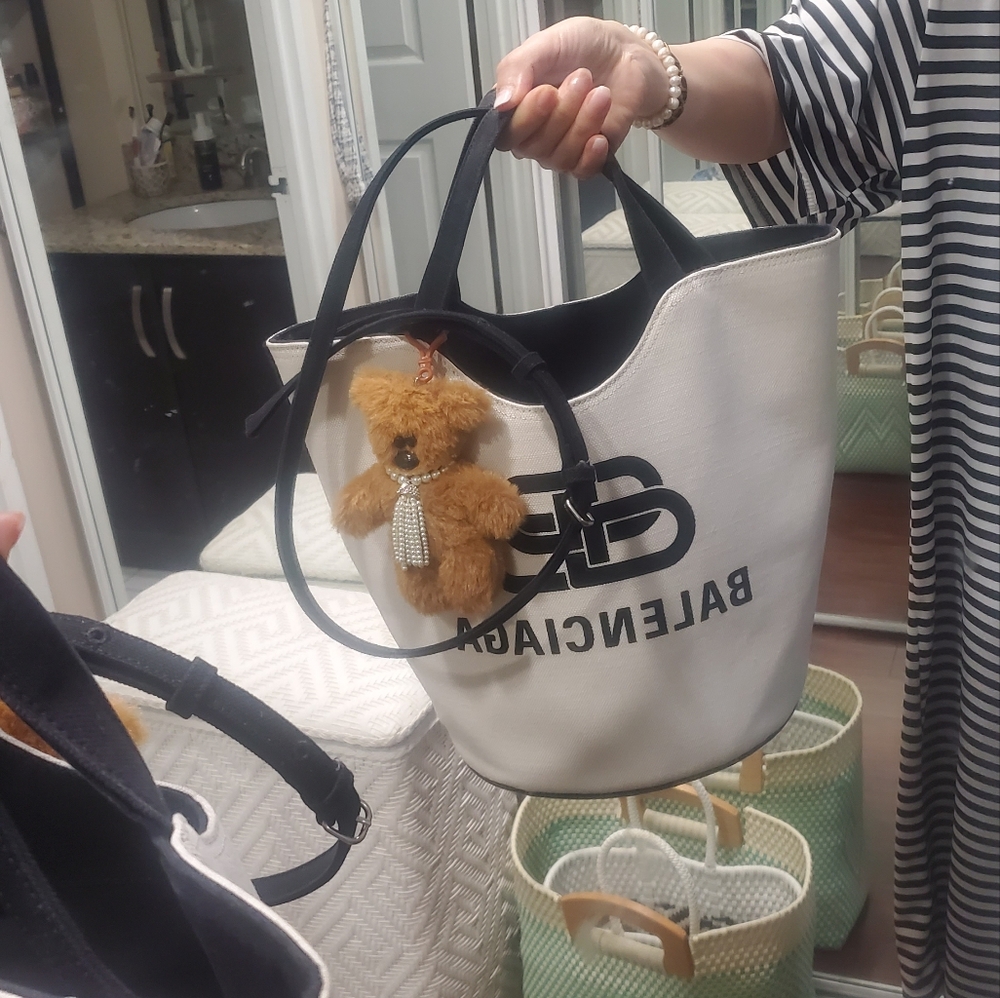 Balenciaga wave midium tote bag